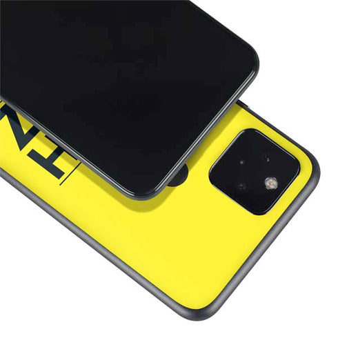 NBA Utah Jazz Standard - Yellow Google Pixel 5a Skin